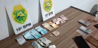 ROTAM prende jovem após perseguição, disparos e apreensão de drogas em Toledo