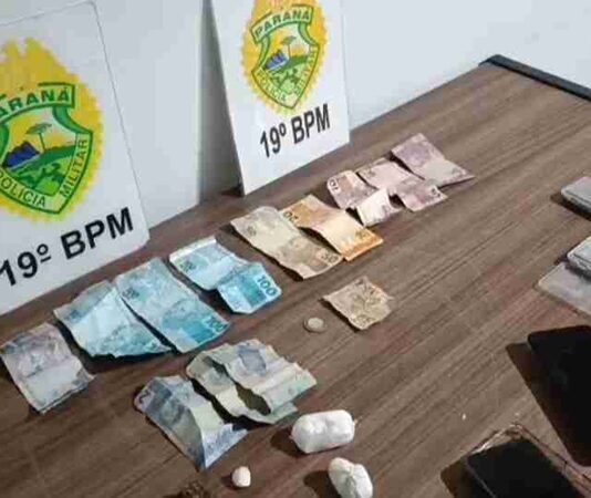 ROTAM prende jovem após perseguição, disparos e apreensão de drogas em Toledo