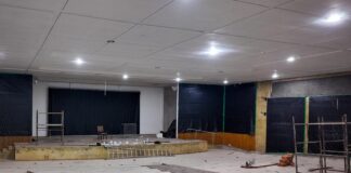 Reforma do Centro Cultural Ondy Hélio Niederauer está em ritmo acelerado