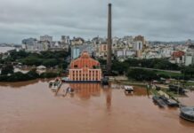 Rio Guaíba pode atingir cota de alerta até sexta-feira em Porto Alegre