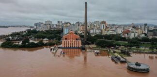 Rio Guaíba pode atingir cota de alerta até sexta-feira em Porto Alegre