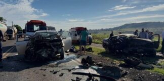 Tragédia na PR-317: colisão violenta deixa um morto e três feridos graves em Santa Helena