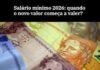 Valor do salário mínimo ideal no Brasil aumenta em junho e agora passa dos R$ 8 mil