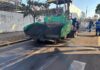 Avenida Nossa Senhora de Fátima recebe obra de recape asfáltico
