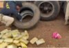 95 quilos de cocaína são encontrados escondidos nos estepes de uma carreta em rodovia da região