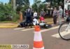 Acidente com moto elétrica resulta em jovem de 19 anos com traumatismo craniano em Santa Helena