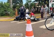 Acidente com moto elétrica resulta em jovem de 19 anos com traumatismo craniano em Santa Helena