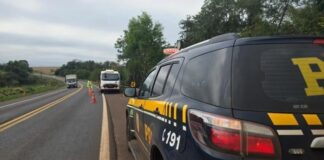 Acidente é registrado na BR-163 entre Marechal e Mercedes