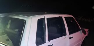 Acidente entre moto e carro deixa dois jovens feridos na PR-182, em Toledo