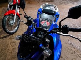 Duas motos furtadas são recuperadas pela PM em imóvel no Jardim Coopagro, em Toledo