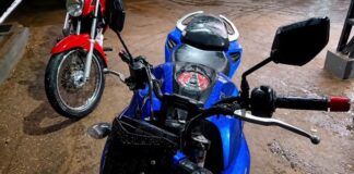 Duas motos furtadas são recuperadas pela PM em imóvel no Jardim Coopagro, em Toledo