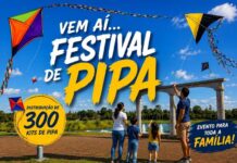 Festival de Pipa vai colorir o céu de Toledo com diversão para toda a família