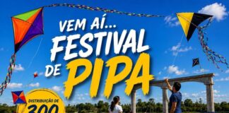 Festival de Pipa vai colorir o céu de Toledo com diversão para toda a família