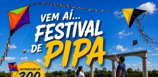 Festival de Pipa vai colorir o céu de Toledo com diversão para toda a família