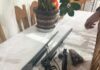 Homem é preso por violência contra companheira e Guarda Municipal apreende três armas no interior de Toledo