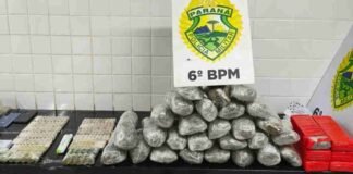 Jovens são presas com drogas e 266 ampolas de medicamentos para emagrecimento em ônibus em Cascavel