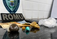 Jovem de 19 anos é preso com crack, cocaína e haxixe em Cascavel