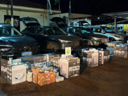 Moto elétrica e mercadorias de origem estrangeira são apreendidas em Assis Chateaubriand