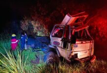 Motorista de Umuarama morre em tombamento de caminhão no Norte do Paraná