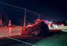 Motorista morre após perder o controle de Fiat Uno e capotar na PR-488, em Santa Helena