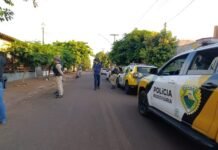 OPERAÇÃO INTEGRADA INTERDITA DOIS ESTABELECIMENTOS E RESULTA NA PRISÃO DE FORAGIDO EM PALOTINA