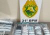 PM prende homem e apreende cocaína e maconha durante ação contra o tráfico em Palotina