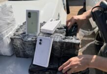 RECEITA FEDERAL APREENDE CERCA DE 800 CELULARES AVALIADOS EM R$ 4 MILHÕES EM CÉU AZUL