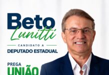 Beto Lunitti oficializa candidatura a deputado estadual e prega união por Toledo