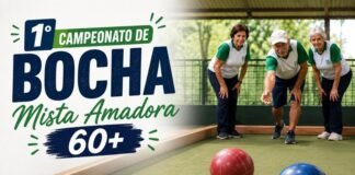 1º Campeonato de Bocha Mista Amadora 60+ está com inscrições abertas