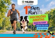 1º Pet Run cãominhada movimentará cães e tutores no Diva Paim Barth