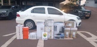 Eletrônicos avaliados em mais de R$ 21 mil e tirzepatida são apreendidos em Toledo