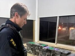 PRF apreende 143 celulares escondidos em veículo na BR-277, em Medianeira