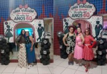 Alunos do Centro Esportivo Vaquinha curtem a 1ª Noite do Flashback