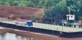 BALSA DO RIO PIQUIRI FICA INOPERANTE E MOTORISTAS PRECISAM UTILIZAR DESVIO PELA REGIÃO DE PALOTINA