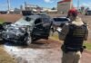 BATIDA ENTRE DOIS CARROS NA PR-317 MOBILIZA SAMU EM JESUITAS