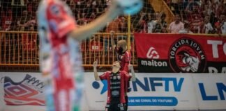 Cascavel Futsal sofre gol no fim e é eliminado pelo Campo Mourão na Liga Nacional