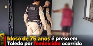 Idoso de 75 anos é preso em Toledo por feminicídio ocorrido há mais de 20 anos