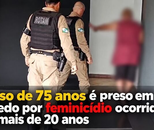Idoso de 75 anos é preso em Toledo por feminicídio ocorrido há mais de 20 anos