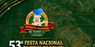 Em Toledo, todos os caminhos levam à 53ª Festa Nacional do Porco no Rolete
