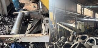 Homem morre no dia do aniversário após ter braço prensado em máquina de triturar pneus no Paraná