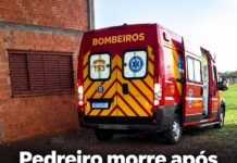 Pedreiro morre após cair de telhado de 10 metros de altura em Marechal Rondon