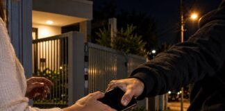 HOMEM ARRANCA CELULAR DAS MÃOS DE MORADOR E FOGE PARA ÁREA DE MATA EM TOLEDO