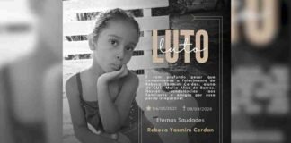 MENINA DE 5 ANOS FOI MORTA PELO PAI ENQUANTO DORMIA EM RAMILÂNDIA
