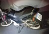 MOTOCICLETA FURTADA É ENCONTRADA ABANDONADA EM RUA DE TOLEDO