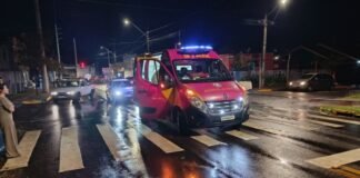 Motociclista foge após atropelar idosa na Vila Boa Esperança, em Toledo