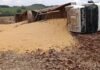 Motorista fica ferido em acidente com carreta entre Novo Sarandi e Vila Ipiranga