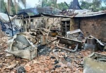 Novas imagens revelam cenário de destruição no Celeiro Pixes e Companhia após incêndio em Toledo