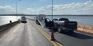 Ponte Ayrton Senna é interditada para realização de perícia de tentativa de homicídio contra PRFS