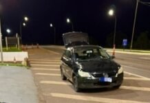 PRF apreende revólver com adolescente durante abordagem na BR-277