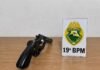 Revólver calibre 38 é encontrado dentro de carro e homem acaba preso em Marechal Rondon